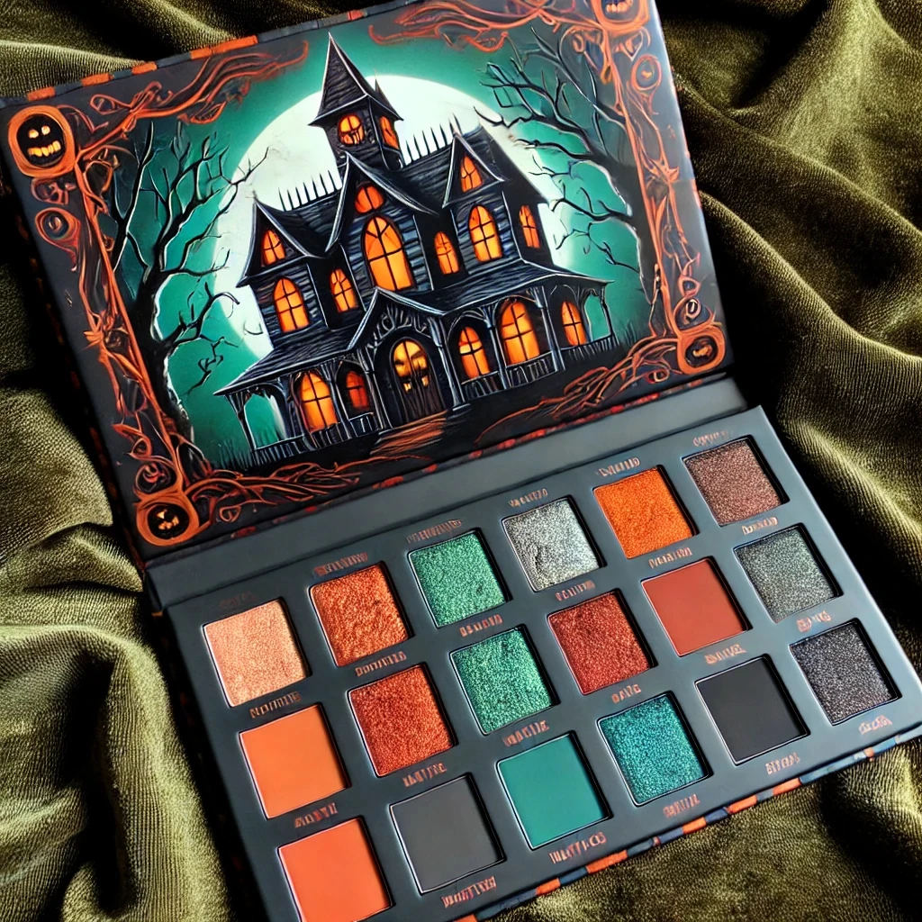 8801 High Pigmented Halloween Eye shadow Matte 18 Colors Nude Custom Private Label Eyeshadow Palette