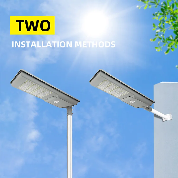 Anern led streetlight 40w 100w led solar street light