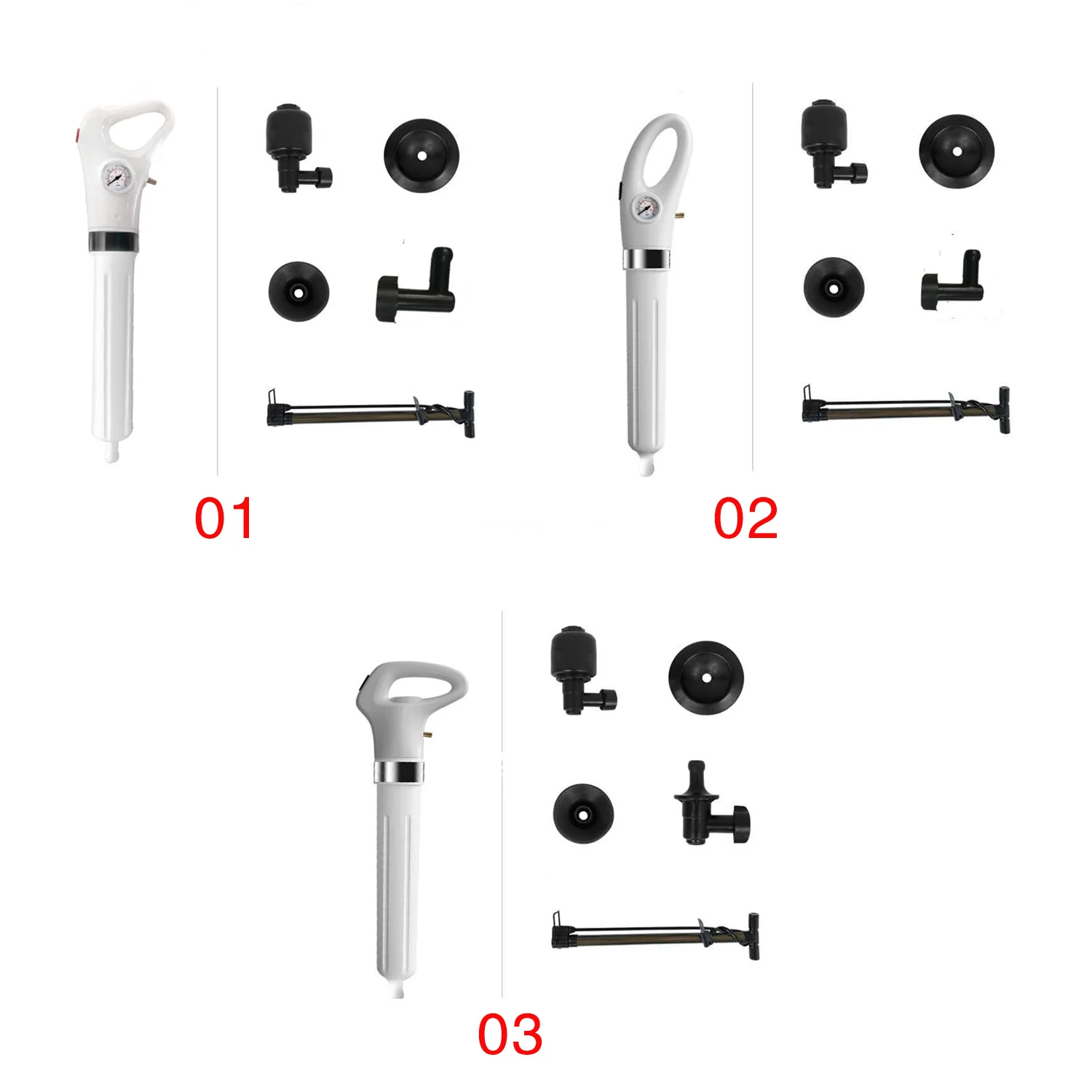 High pressure drain pipe cleaner sewer pipe dredging device Toilets Bathroom Kitchen Cleaner Equipment