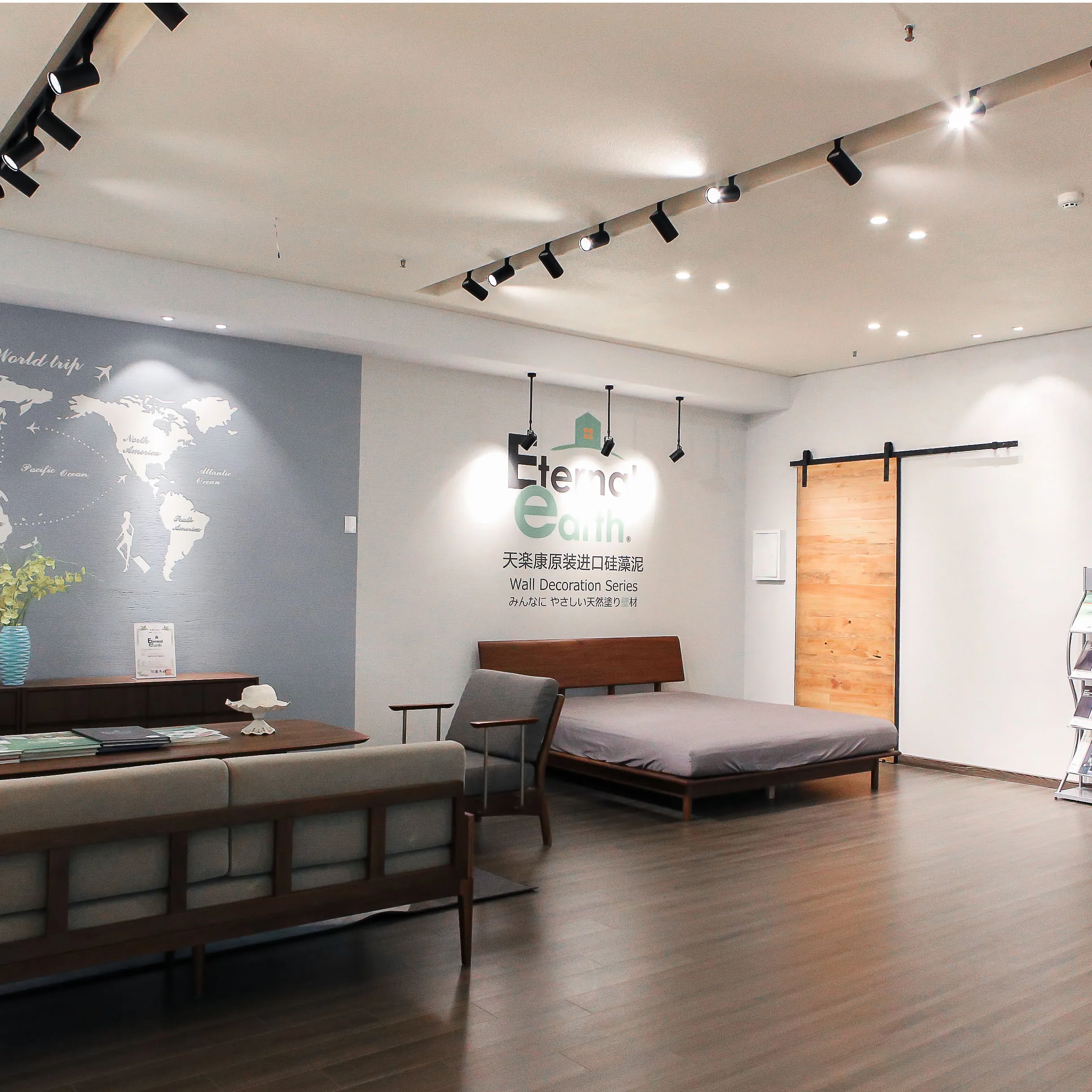 
Japanese home interior office room decoration accessories terra coating 