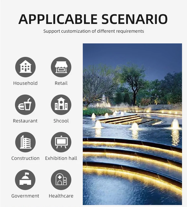 Hot Sale Outdoor Use IP67 Waterproof Silicon Extrusion COB LED Strip 480LEDs/m Flexible Neon Strip Dot Free COB LED Strip