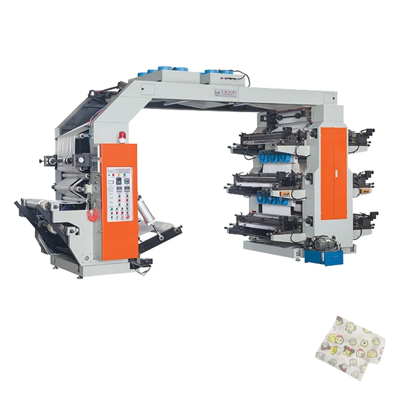 High Quality High Performance Non Woven Fabric Paper Digital Flexo Printing Plate Making Machine 6 Color