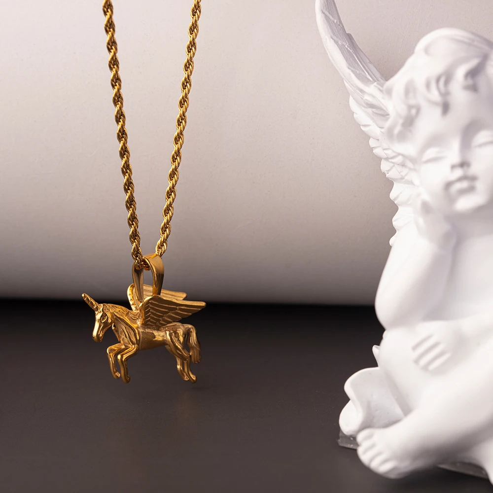 New Design Hip Hop Guitar Bass Pendant Shape Steel Accessories Music Guitar Necklace For Men Women