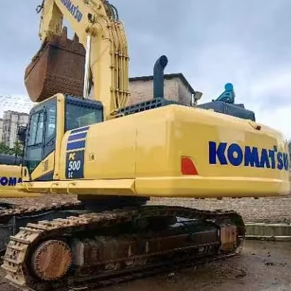 Used Excavator Komatsu PC500-10 heavy equipment construction machinery ORIGINAL color Japan Year 2022 High performance