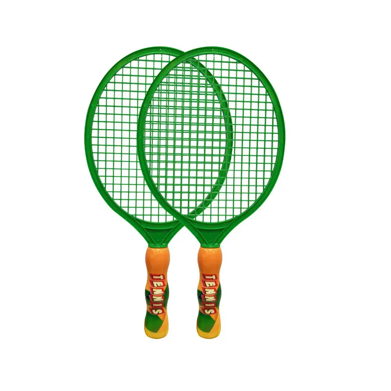 Hot selling colorful plastic beach tennis racket with pu balls