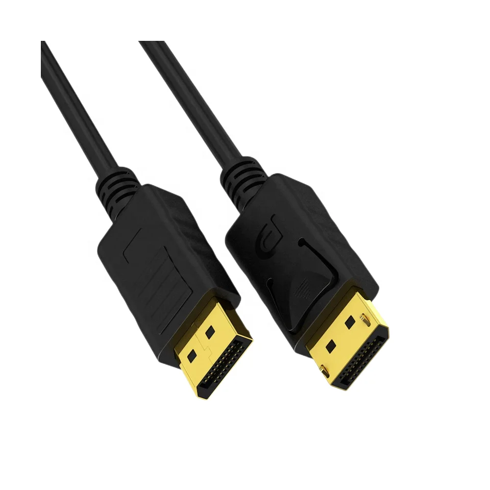 4K 60Hz DP 1.2 Displayport Cable DP Male to Male Displayport Cable Gold Plated 2K 144Hz for computer