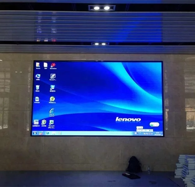 Factory Direct Sale High Definition Best Price 4K LED Panel P1.25 P1.538 P2 P2.5 Pixel Indoor Fixed LED Display Screen