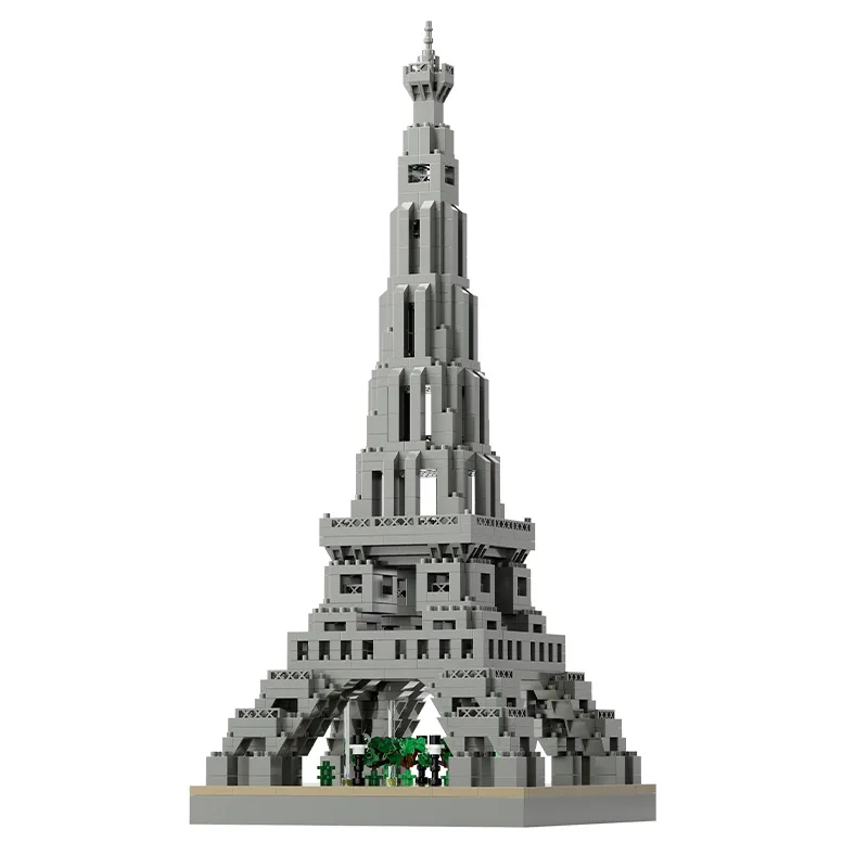 My92113 World Famous Architecture 3d Model Bricks Mini Building Blocks Toys Notre Dame Cathedral Eiffel Tower Roman Colosseum