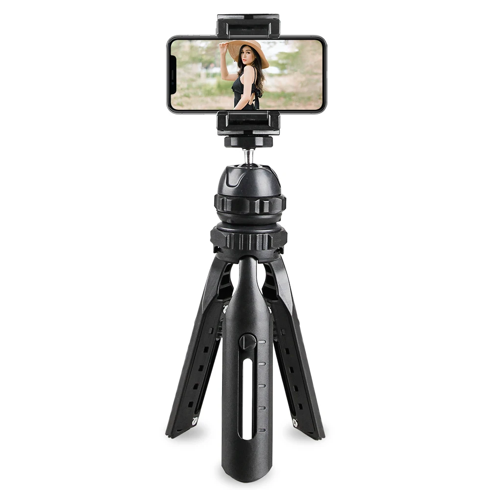 
Mini 3 in 1 selfie live Multifunction Portable Light Weight Extendable Camera phone tripod stand 
