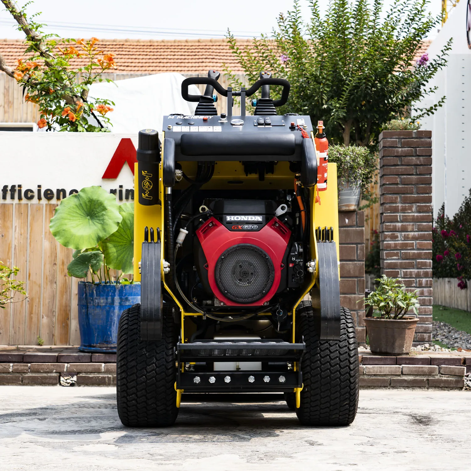 Meng Brand New TY-323S grass tire wheel petrol model mini loader 23hp loader