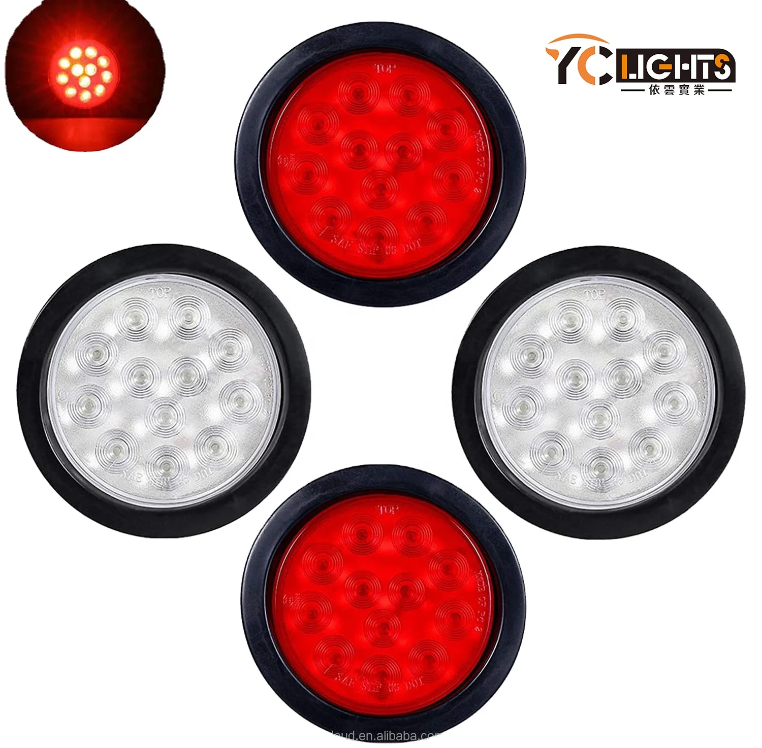 truck led light tail rear 12v 24v indicator lamp truck accessories