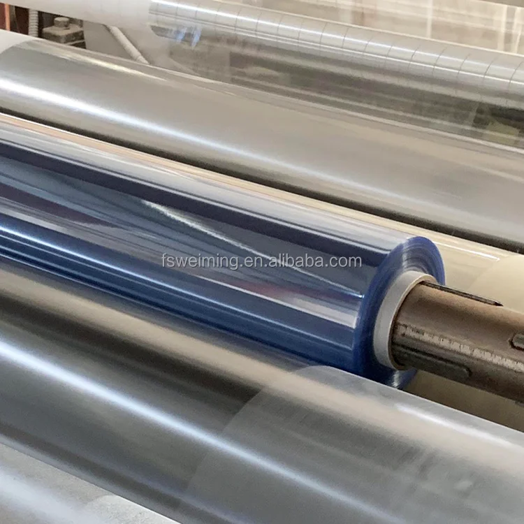 PVC Film Manufacturer Customized Normal Clear PVC Film With Powder For Packing And Stationery