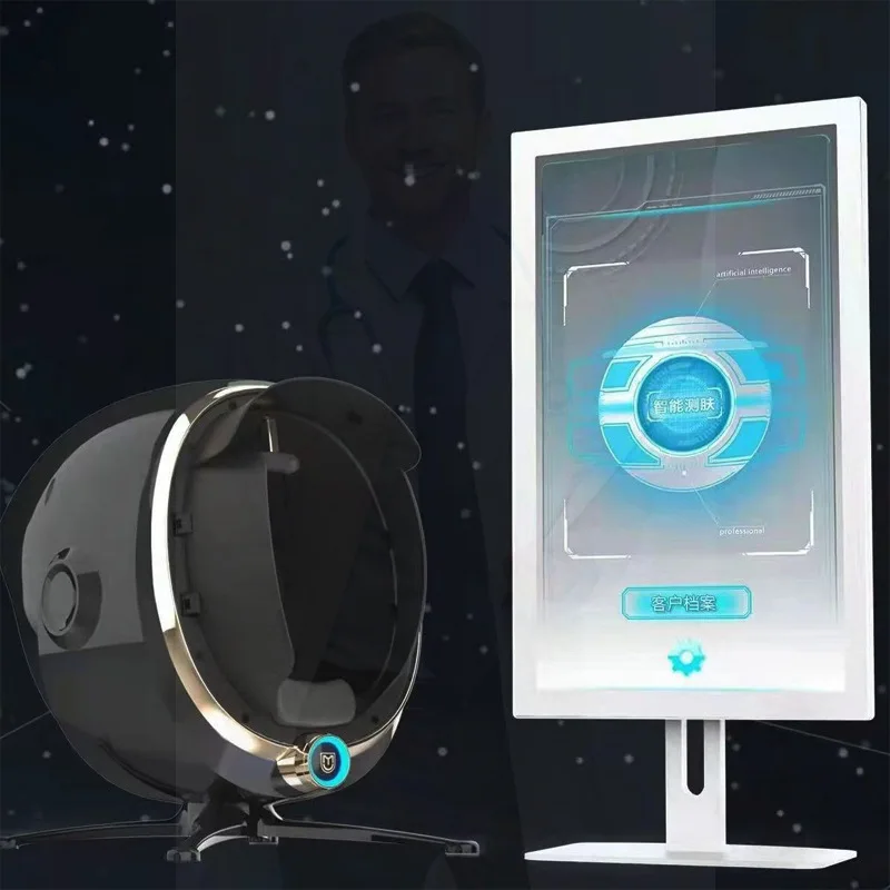 Лидер продаж 3D анализатор кожи интеллектуальный инструмент изображения/детектор кожи/цифровой для лица