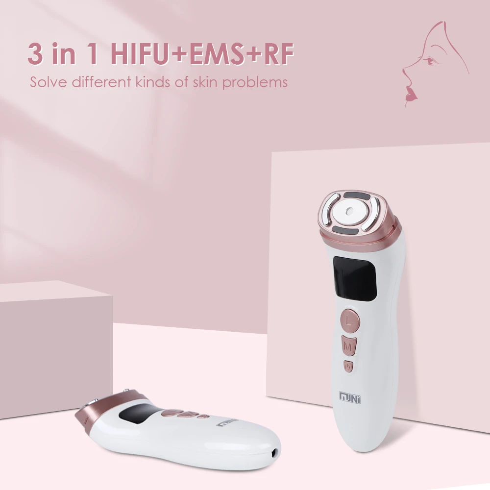Synogal Mini high intensity focused ultrasound RF EMS skin tightening anti aging HIFU device