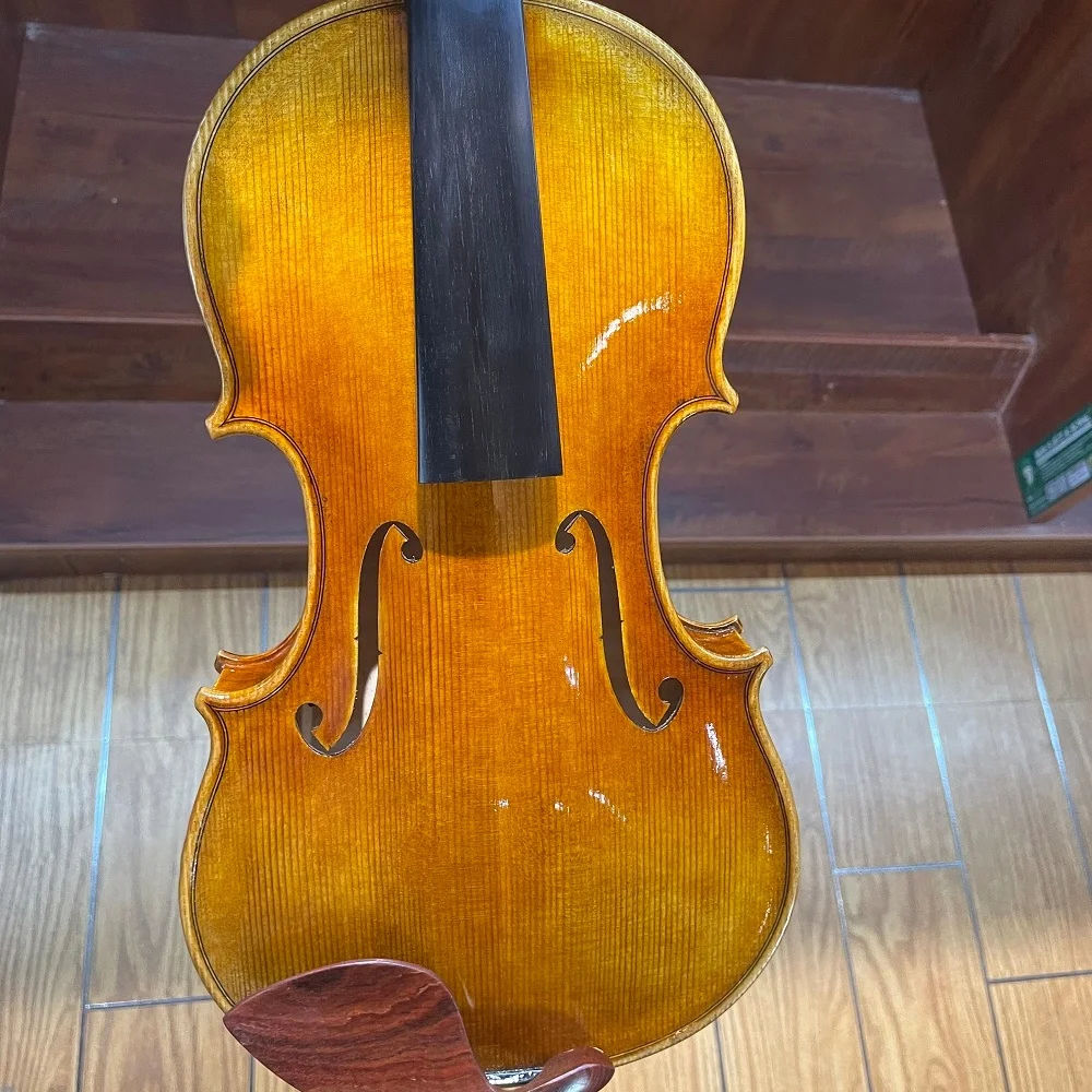 Quality European wood antique color nice flamed  professional Violin