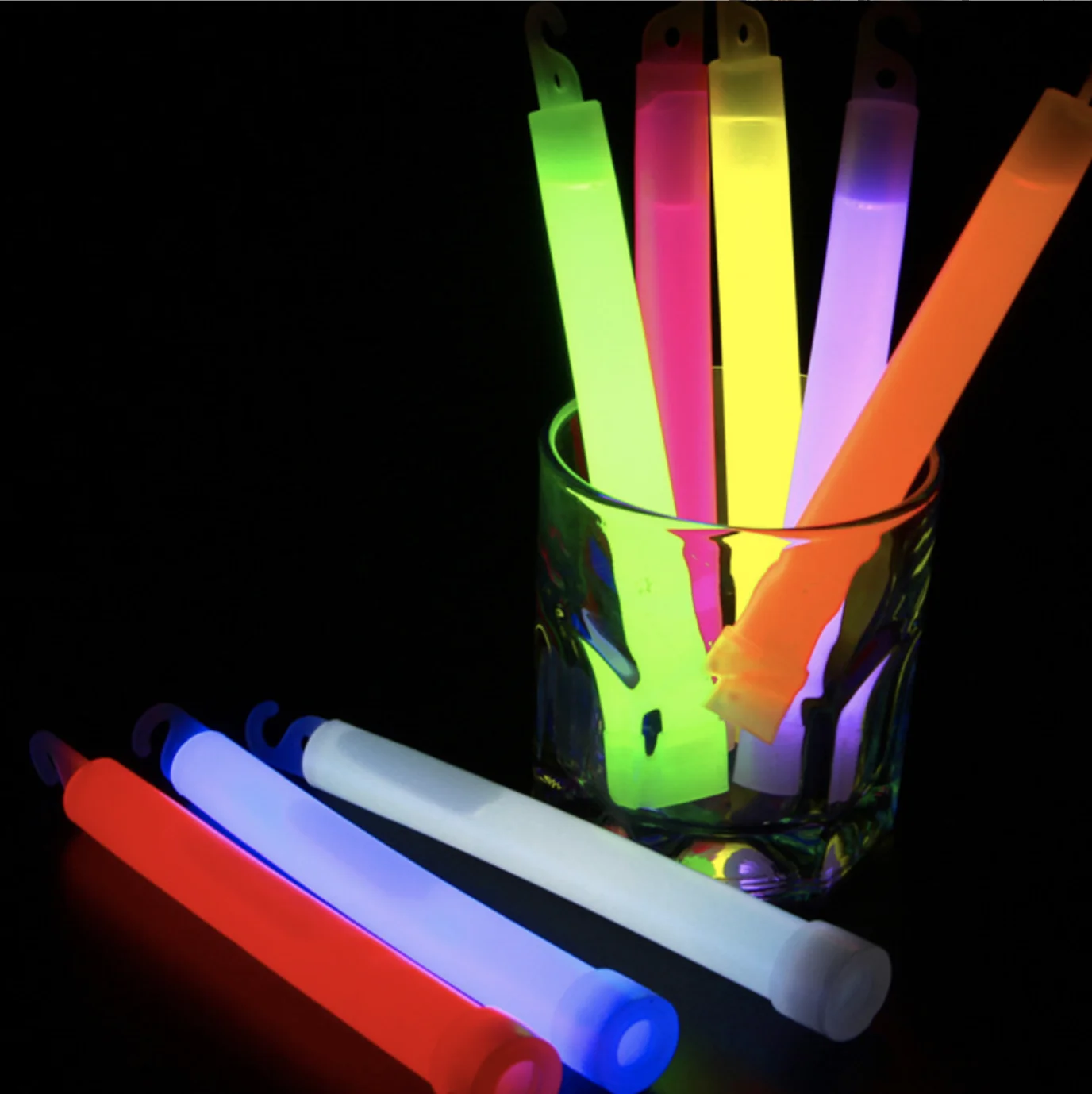 Promotional neon chemical sticks light up sticks 6' glow in dark toys sticks, Light Up for Party Wedding and Concert