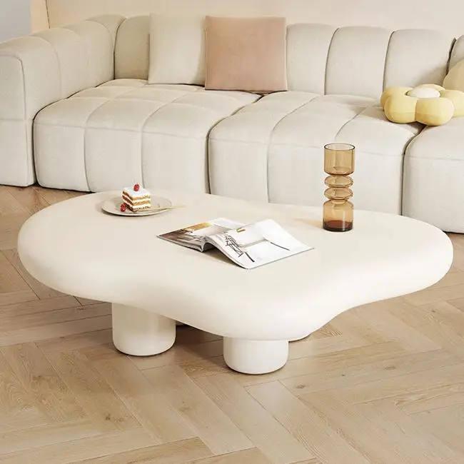 Nordic Fantastic Furniture Curved Coffee Table Irregular Household Table