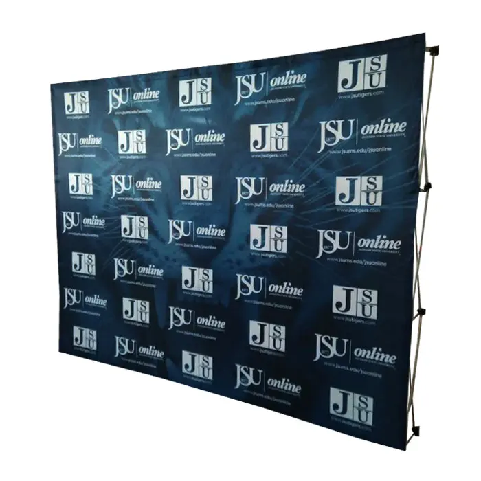 20 'x 10' плоская событие/краситель-Sub печатная графическая тянущаяся ткань/красная ковровая дорожка