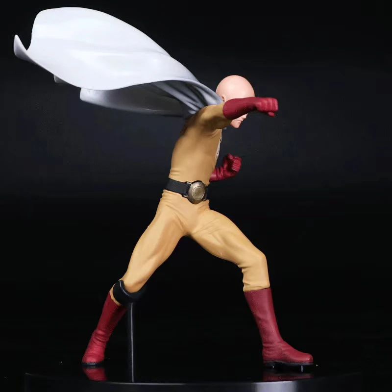 14cm Anime One Punch Man Figure Toy Saitama Sensei DXF Hero PVC Action Figure Model Doll Collectible Figure Gift