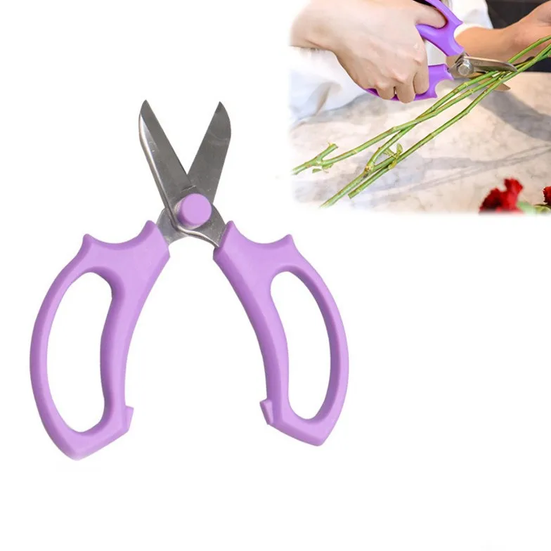 Garden Scissors Short Handle Pruning Branches Household Flower Shears