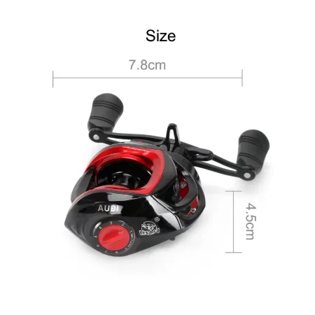 
8KG Fishing Reel 7.2:1 Bait Casting Reel Line Spool Saltwater Aluminium Freshwater Area 18 Bearings Fishing 