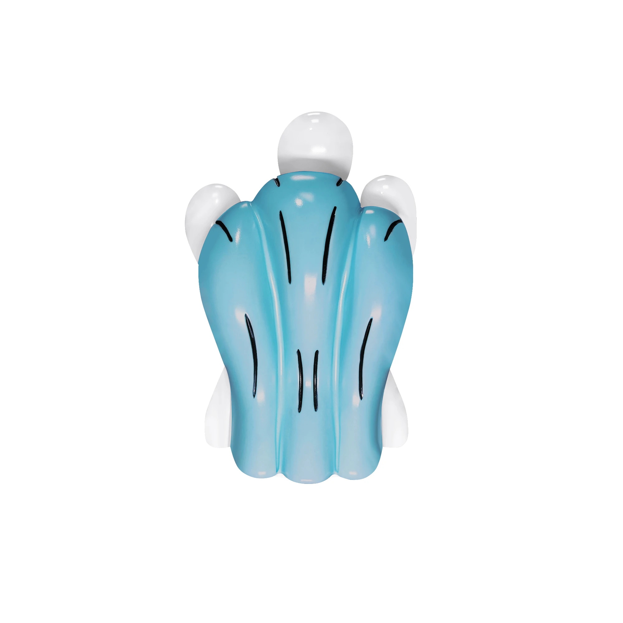 Дизайнерские дизайнерские игрушки на заказ монохромная Q версия сотовая статуя уникальное настольное украшение