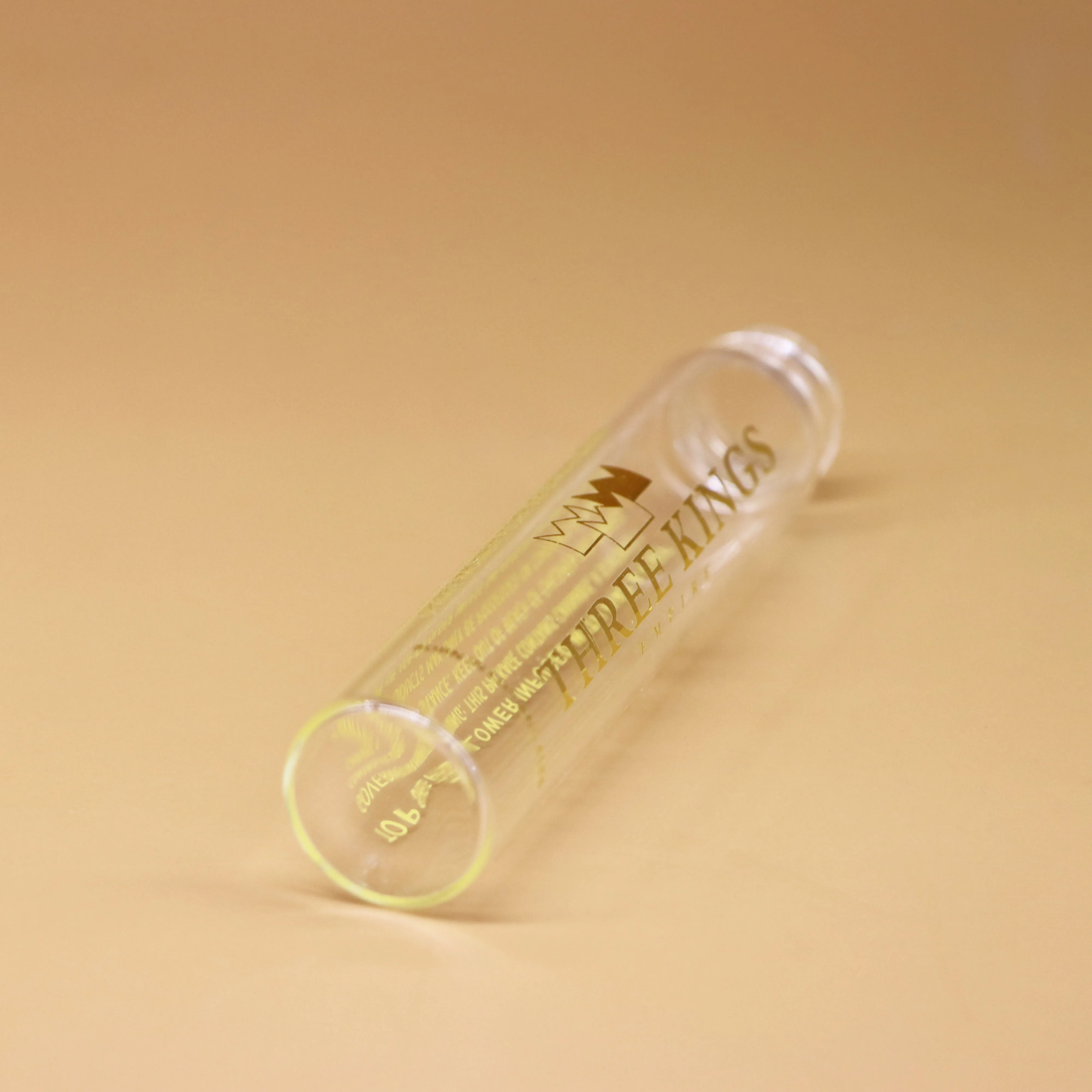 glass storage bottle 20 ml mini travel glass vial with aluminum cap,  mini glass wine bottle
