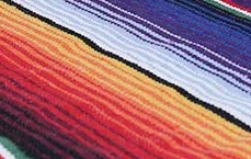 Оптовая продажа, Высококачественная Мексиканская скатерть для стола, Современная хлопковая Радужная скатерть в полоску для свадебного декора