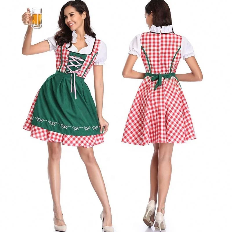 Sexy women party maid costume halloween cosplay uniform oktoberfest festival beer bar costumes germany beer festival fancy dress