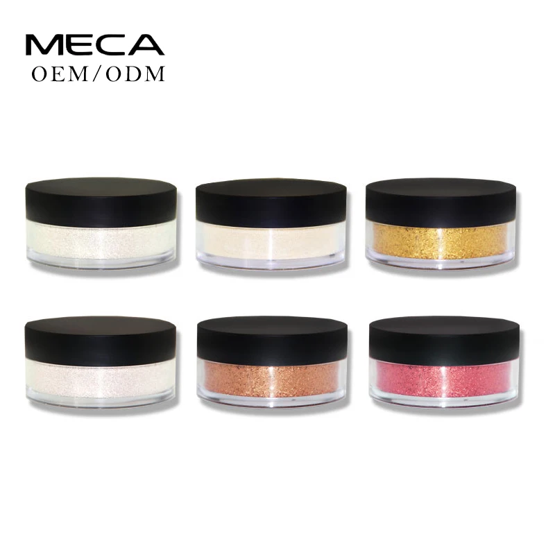Private Label Face Makeup Glitter Loose Powder Custom Logo Foundation Makeup