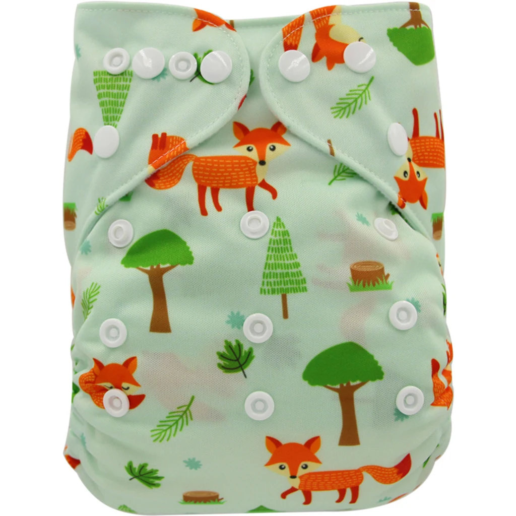 One Size Adjustable Washable Reusable insertable Baby cloth Diaper For Boys Girls Swimming