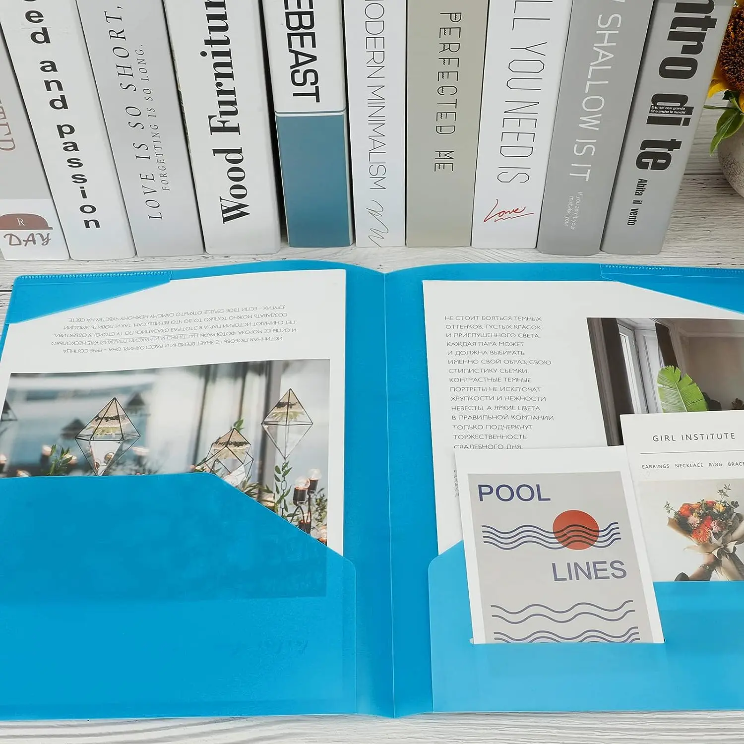 China made customized logo office stationery a4 hardcover file folder