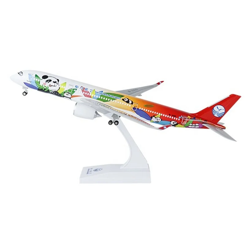 Best Gifts & Crafts 30cm LED Flashing Rechargeable  A320 A330 A350 Airbus Airplanes Aircraft Models
