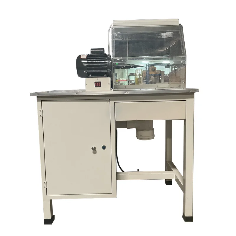 220V Bench Lathe Dental Polishing Machine With Dust Collector For jewelry making