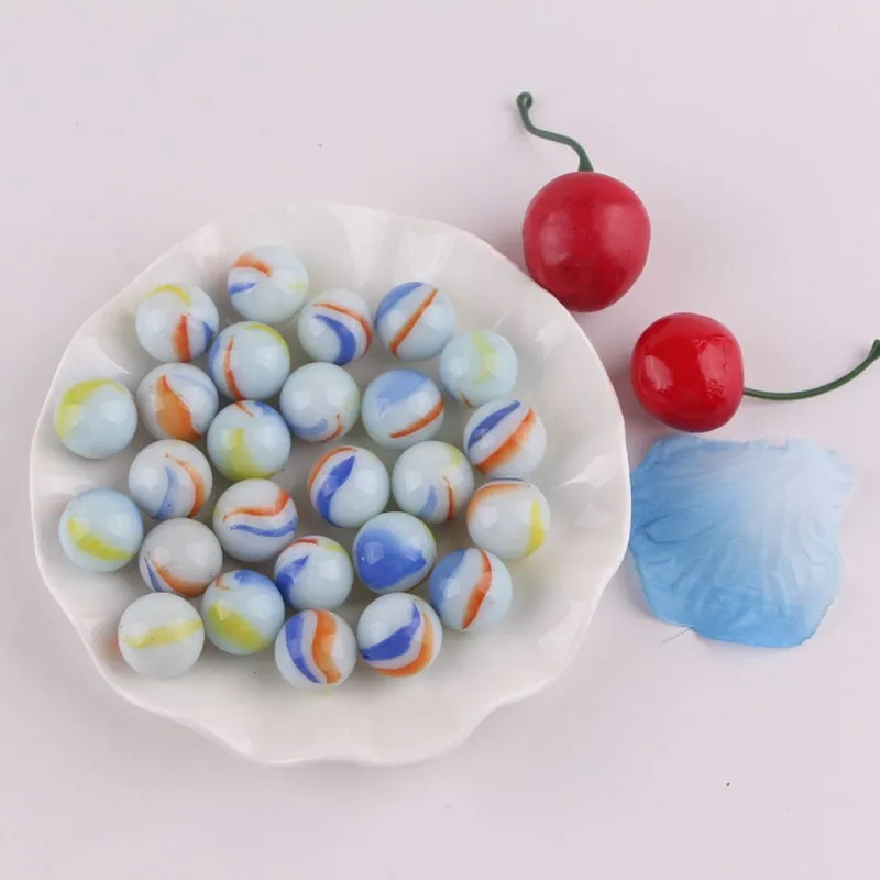 20mm Color Decorative China Customized Glass Marbles For Paint Spray