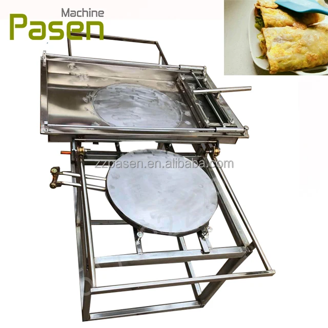 Stainless Steel Arabic saj bread arabic crepe making machine Commercial Arabian thin crispy Regag bread machine for sale
