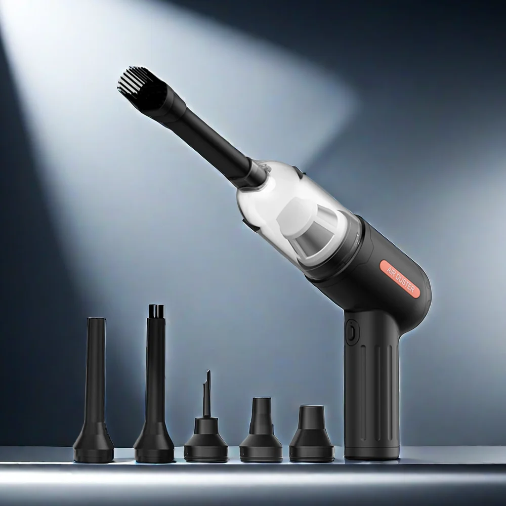 Rechargeable Air Duster Car Vacuum Cleaner  Electric Dust Blower  handheld vacuum cleaner cordless air duster