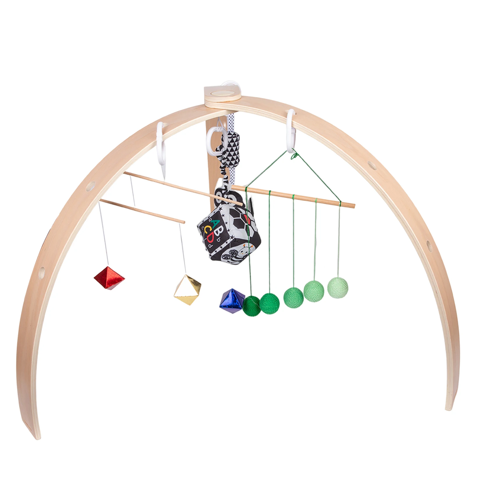 Montessori Baby Toys Mobile Set Early Educational Tools Montessori Newborn Visual Hanging Puzzle Toy Set