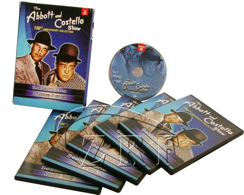 Customized Full Color Printing Cardboard CD/DVD Paper Sleeves/Cover/Case Packaging Box With CD&DVD Re-plication Disk