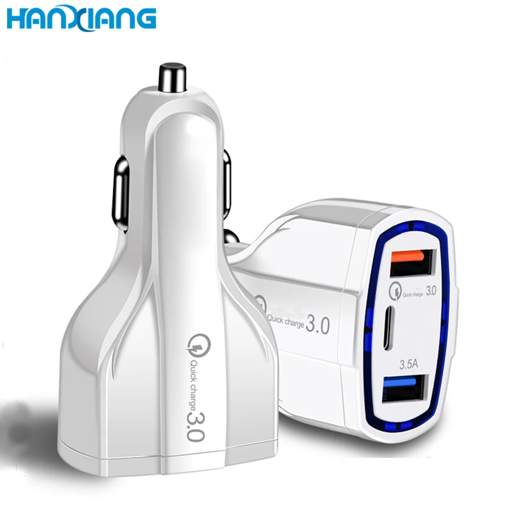 Most sell products 2021 High Quality USB C Charger 5V 7A 3  Port QC 3.0 Phone Battery Adapter Cellphone Charger