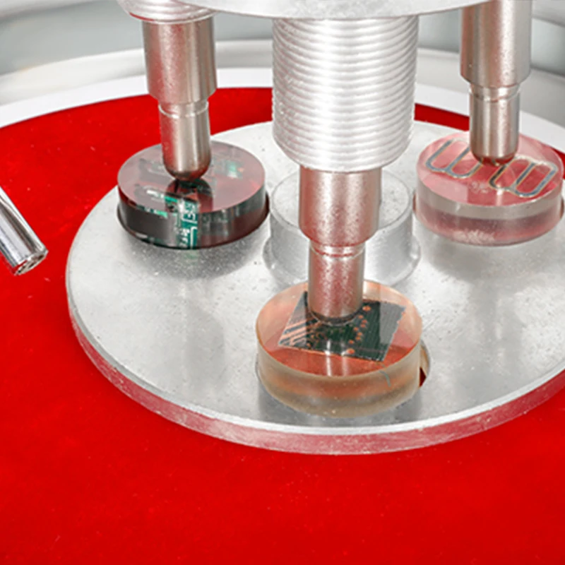 Semi Automatic Metallographic Grinding And Polishing Machine Dual Disc And Dual Control Polishing Machine