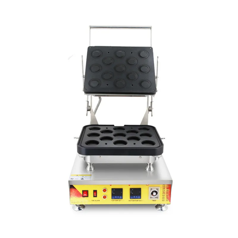 Electric Tartlet Baking Cheese Pie Waffle Tart Press Maker Machine