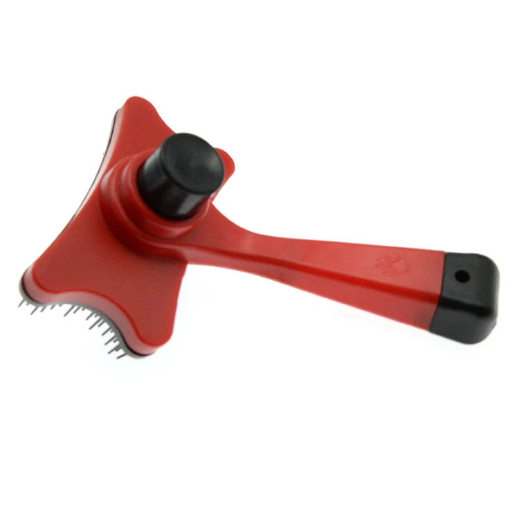 
Factory Supply Wholesale Grooming Non-Slip Handle Massage Comb Pet Hair Pet Brush 