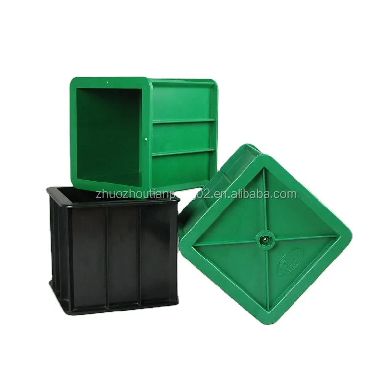 150mm ABS plastic concrete cube test mould