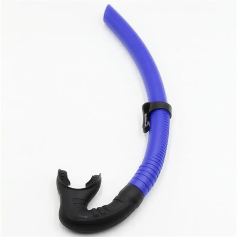 Нетоксичная дыхательная трубка для дайвинга и складная Гибкая Свернувшаяся полностью влажная трубка унисекс силиконовая дыхательная трубка из ПВХ