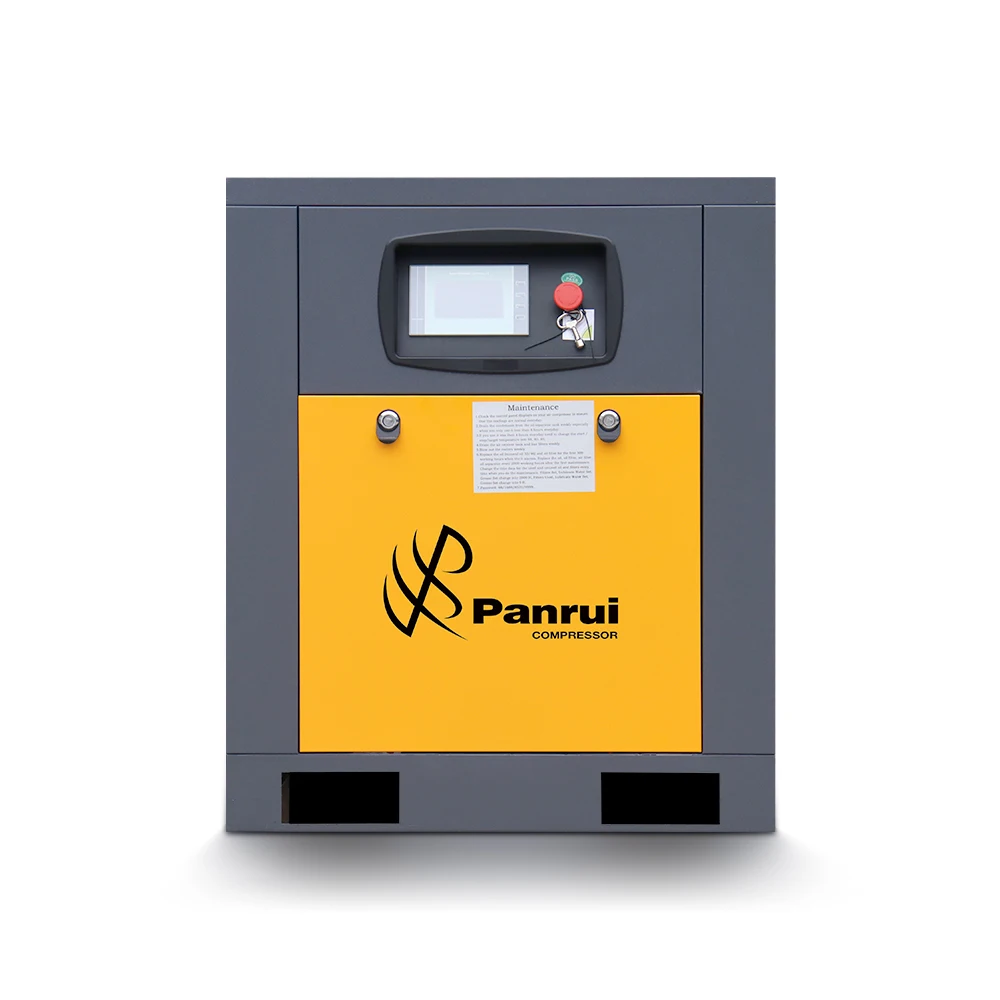 Permanent Magnet Variable Frequency 110kw 150hp 7bar 8bar 10bar Rotary Variable Frequency Screw Air Compressor