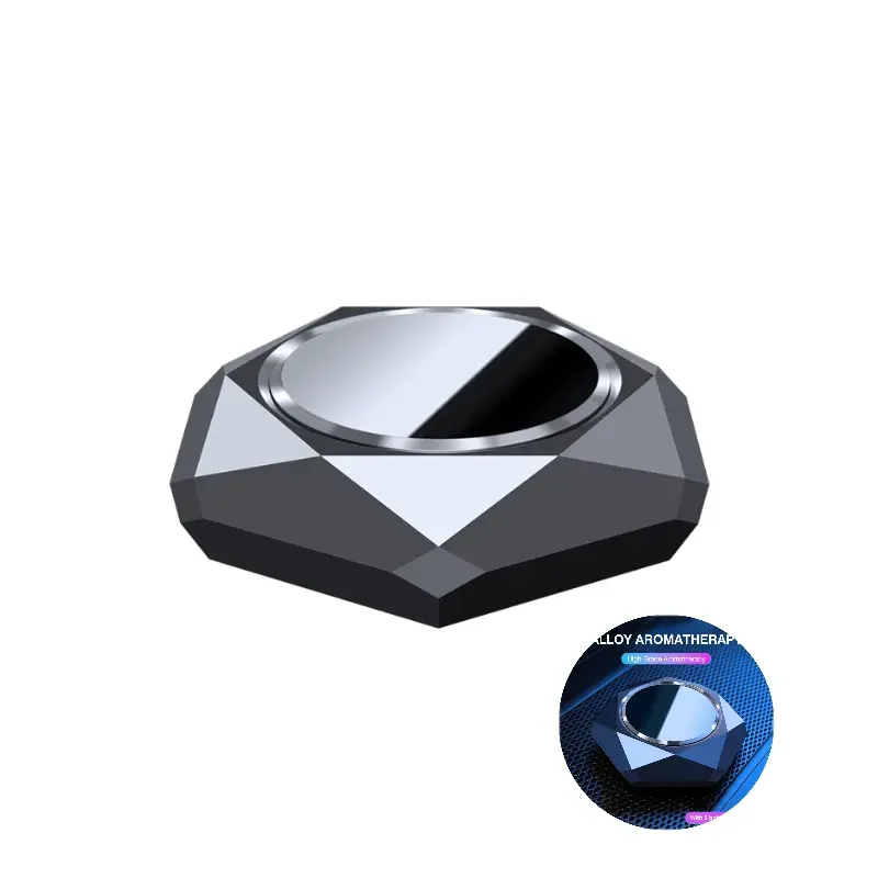 2024 Hot Selling Car Air Freshener Customised Logo Alloy Diffuser Car Perfume Diffuser Car Fragrance Diffuser