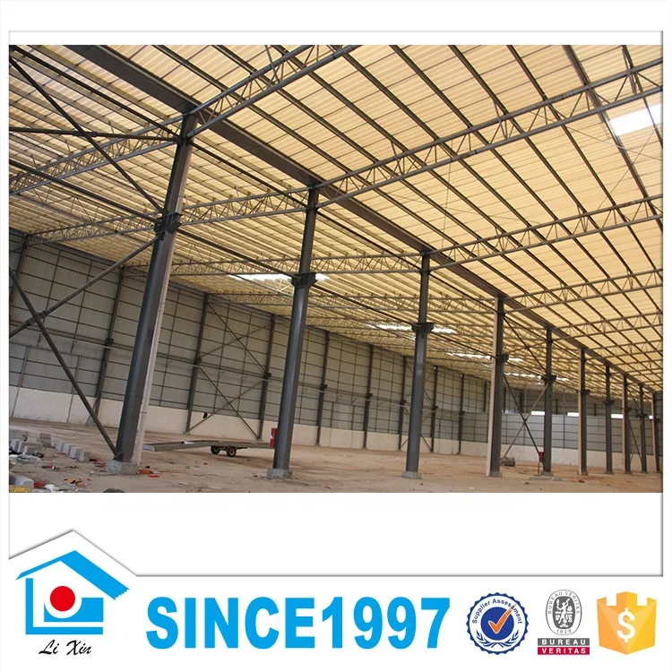 Prefab Steel Structure chicken poultry house prefab shed factory building prefab building