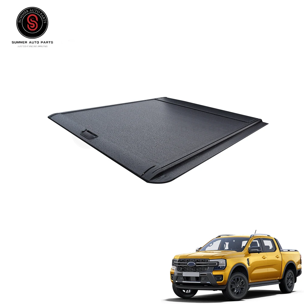 Hot Sell Car Parts electric retractable Manual Folding  Roller truck bed tonneau cover For T9 FORD RANGER spare parts