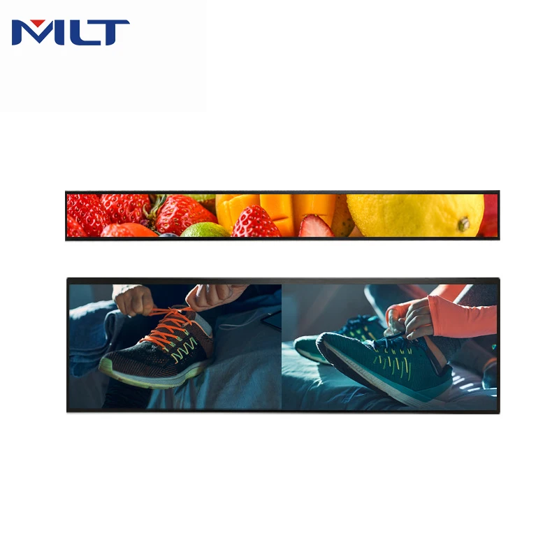 [15 years factory] Stretch bar screen Shelf display screen metal frame advertising display screen shelf Android